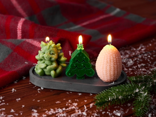 Изображение №12 | Набор свечей на подставке «Год дракона» (разноцветный)