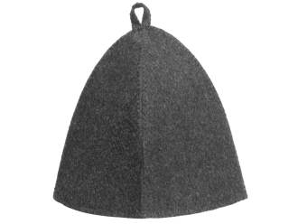 Изображение №1 | Шапка для бани и сауны «Healing» (серый)