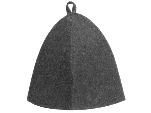 Изображение №1 | Шапка для бани и сауны «Healing» (серый)