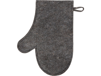 Изображение №3 | Рукавичка для бани и сауны «Healing» (серый графит)