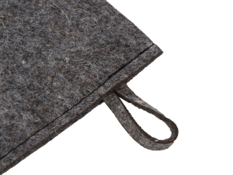 Изображение №4 | Рукавичка для бани и сауны «Healing» (серый графит)