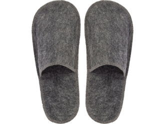 Изображение №2 | Тапочки для бани и сауны «Healing» (серый графит)