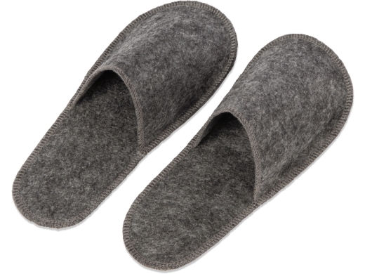 Изображение №1 | Тапочки для бани и сауны «Healing» (серый графит)