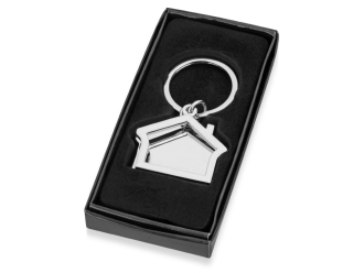 Изображение №2 | Брелок «Избушка» (серебристый глянцевый)