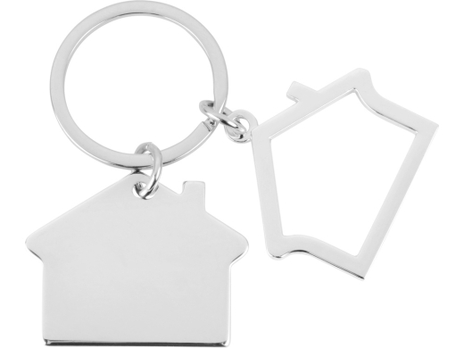 Изображение №3 | Брелок «Избушка» (серебристый глянцевый)