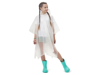 Изображение №1 | Пончо «Hawaii» c чехлом детский 8-14 (белый)