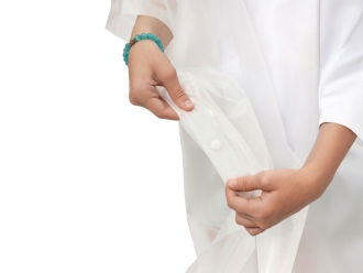 Изображение №5 | Пончо «Hawaii» c чехлом детский 8-14 (белый)