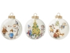 Изображение №2 | Набор новогодних игрушек, 3 шт (белый, разноцветный)