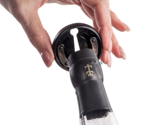 Изображение №11 | Электрический штопор для винных бутылок «Rioja» (черный, серебристый)