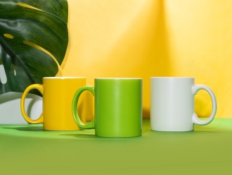 Изображение №3 | Кружка «Марко», матовая (зеленое яблоко)