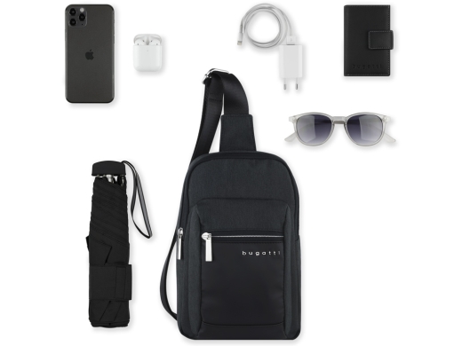 Изображение №6 | Сумка кросс-боди мужская «Sera» (темно-серый)