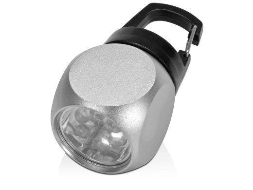 Изображение №2 | Фонарик «Карго» (серебристый/черный)