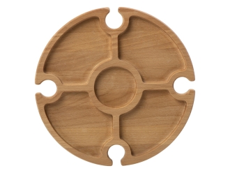 Изображение №3 | Деревянный столик на складных ножках «Outside party» (коричневый)