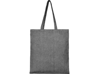 Изображение №2 | Сумка «Pheebs» из переработанного хлопка, 150 г/м² (черный меланж)