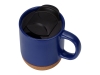 Изображение №2 | Кружка с пробковым дном и крышкой «Denpasar» (синий матовый)