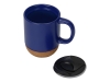 Изображение №4 | Кружка с пробковым дном и крышкой «Denpasar» (синий матовый)