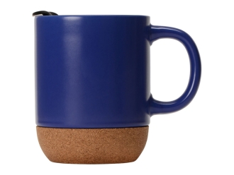Изображение №5 | Кружка с пробковым дном и крышкой «Denpasar» (синий матовый)