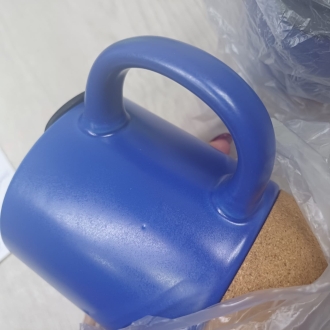 Изображение №11 | Кружка с пробковым дном и крышкой «Denpasar» (синий матовый)