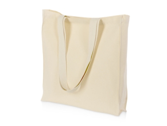 Изображение №1 | Сумка «Donny» с донной складкой и парусиновыми ручками (натуральный)