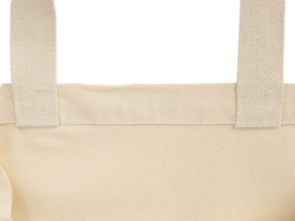 Изображение №4 | Сумка «Donny» с донной складкой и парусиновыми ручками (натуральный)