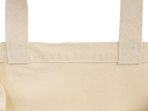 Изображение №4 | Сумка «Donny» с донной складкой и парусиновыми ручками (натуральный)