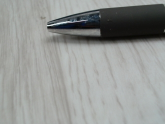 Изображение №4 | Ручка-стилус металлическая шариковая «Sway» soft-touch (серый/серебристый)