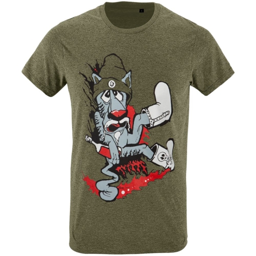 Изображение №1 | Футболка мужская «Ну, накати!», хаки, размер S