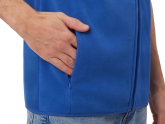 Изображение №8 | Жилет флисовый «Trondheim» унисекс S (синий классический)