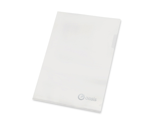 Изображение №4 | Папка- уголок А4, матовая (прозрачный матовый)