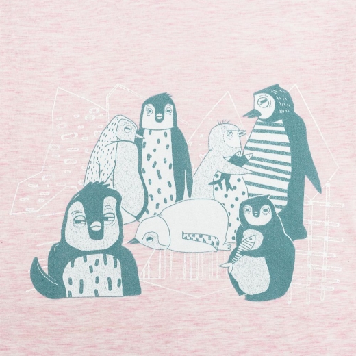 Изображение №2 | Футболка Ping Win, розовый меланж, размер XS