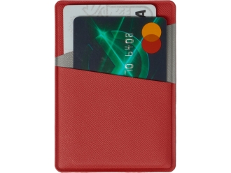 Изображение №3 | Картхолдер на 3 карты вертикальный «Favor» (красный/серый)