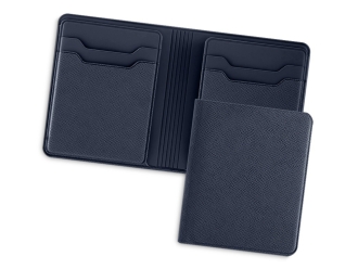 Изображение №1 | Картхолдер с отделением для наличных денег «Favor» (темно-синий)