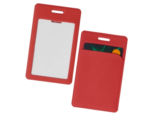 Изображение №2 | Чехол для пропуска с отделением для карты «Favor» (красный)
