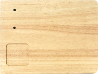 Изображение №6 | Набор для сыра и вина со съемной подставкой «Save time» (натуральный, белый, серебристый)