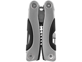 Изображение №3 | Мультитул «Amass» со светодиодным фонариком (серебристый/черный)