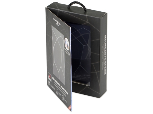 Изображение №11 | Портативное беспроводное зарядное устройство «Geo Wireless», 5000 mAh (черный)