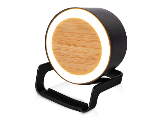 Изображение №1 | Беспроводная колонка (5 Вт) с функцией беспроводной зарядки (10Вт) «Eclipse» (черный)