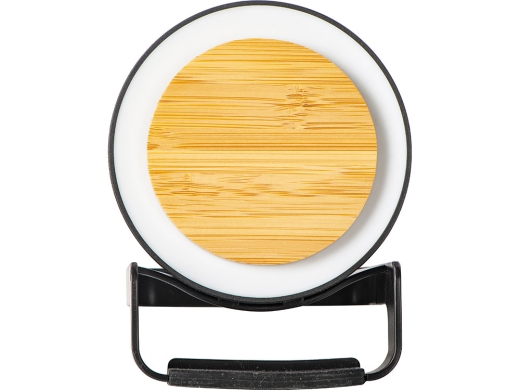 Изображение №3 | Беспроводная колонка (5 Вт) с функцией беспроводной зарядки (10Вт) «Eclipse» (черный)