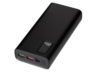 Изображение №4 | Портативный внешний аккумулятор «FAST», 20000 mAh (черный)