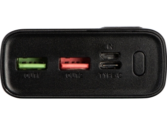 Изображение №5 | Портативный внешний аккумулятор «FAST», 20000 mAh (черный)