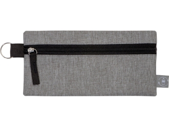 Изображение №3 | Пенал «Holder» из переработанного полиэстера RPET (серый/черный)