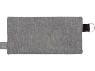 Изображение №4 | Пенал «Holder» из переработанного полиэстера RPET (серый/черный)