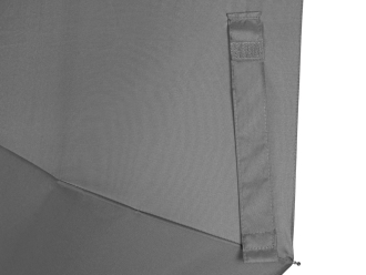 Изображение №7 | Зонт-автомат Reviver с куполом из переработанного пластика (светло-серый)