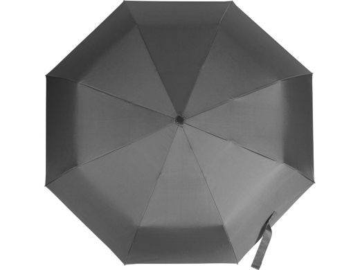 Изображение №4 | Зонт-автомат Reviver с куполом из переработанного пластика (светло-серый)
