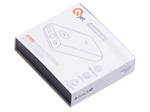 Изображение №13 | Внешний беспроводной аккумулятор 2-в-1 с функцией зарядки Apple Watch, QC/PD «AtomIQ», 10000 мАч (белый)