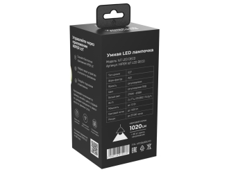 Изображение №3 | Умная лампочка «IoT LED DECO», E27 (белый)