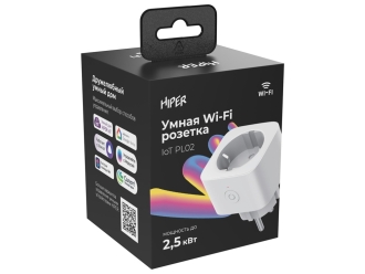 Изображение №5 | Умная розетка Wi-Fi «IoT PL02» (белый)