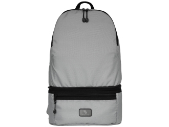 Изображение №7 | Рюкзак-трансформер 2-в-1 «Athletica» водостойкий с поясной сумкой из переработанного пластика (серый)