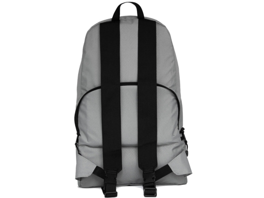 Изображение №4 | Рюкзак-трансформер 2-в-1 «Athletica» водостойкий с поясной сумкой из переработанного пластика (серый)