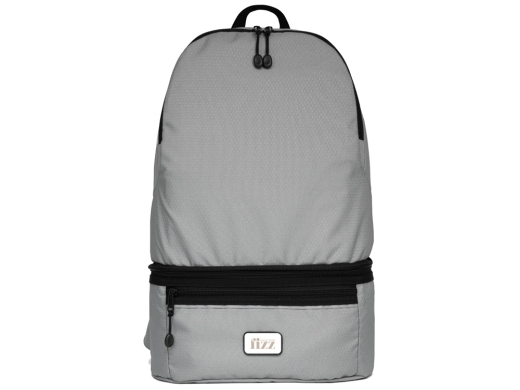 Изображение №9 | Рюкзак-трансформер 2-в-1 «Athletica» водостойкий с поясной сумкой из переработанного пластика (серый)